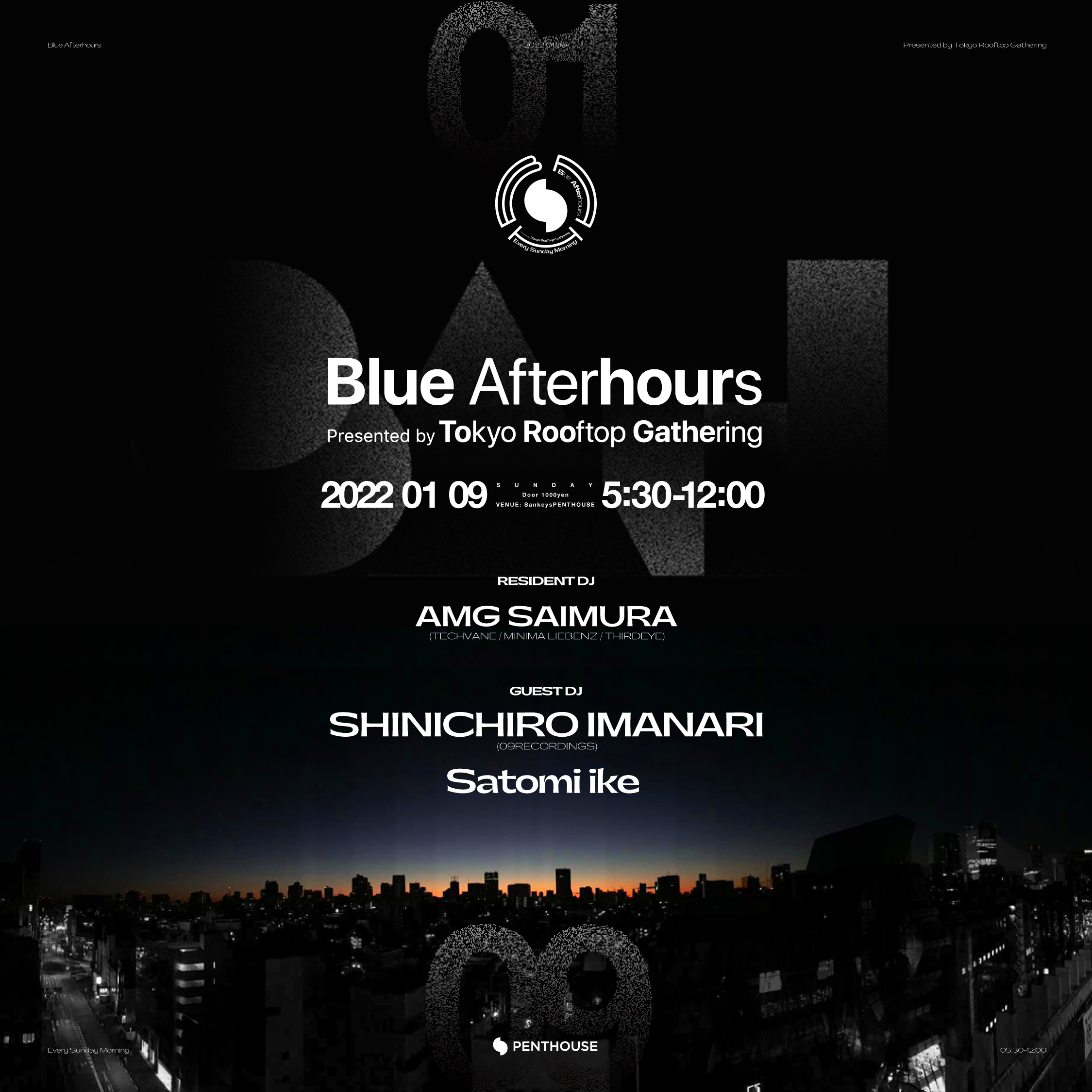 Blue Afterhours – Presented by Tokyo Rooftop Gathering-