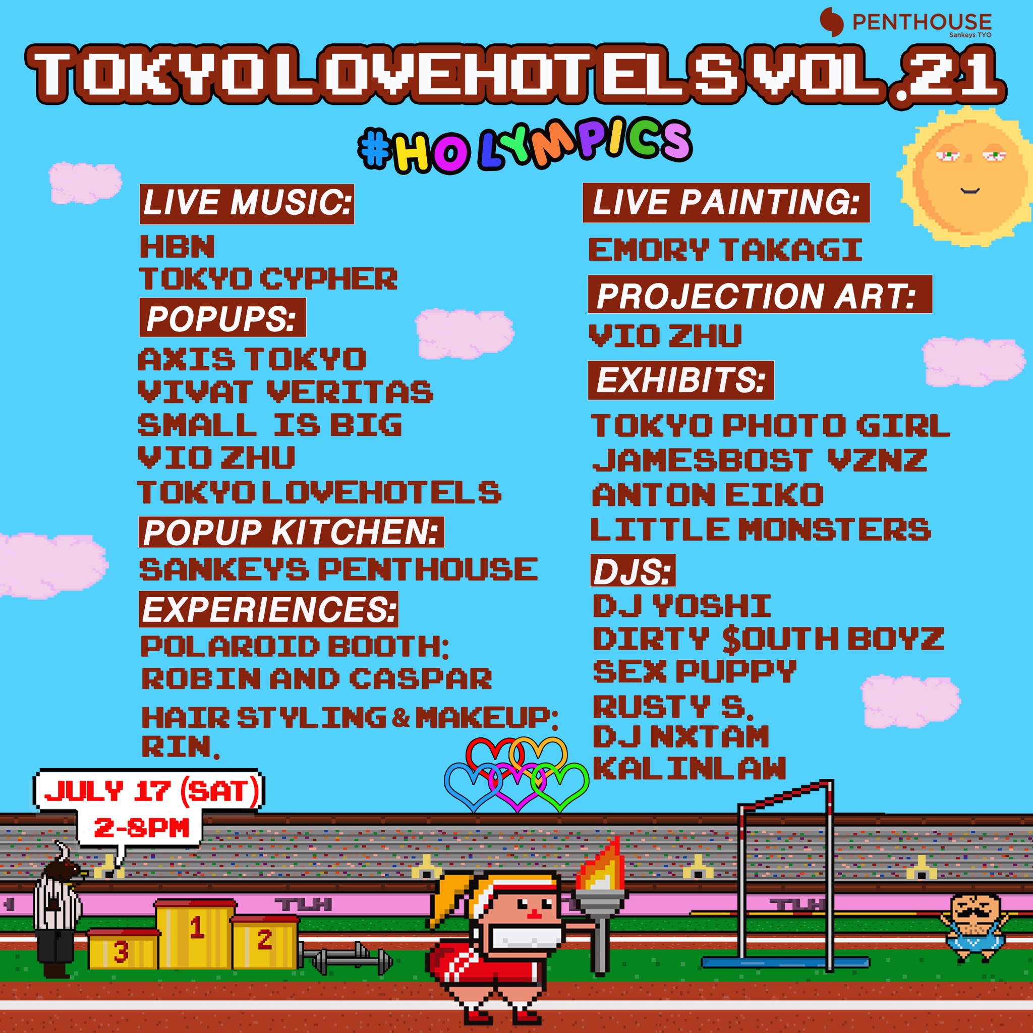 TOKYO LOVEHOTELS Vol.21 #HOLYMPICS