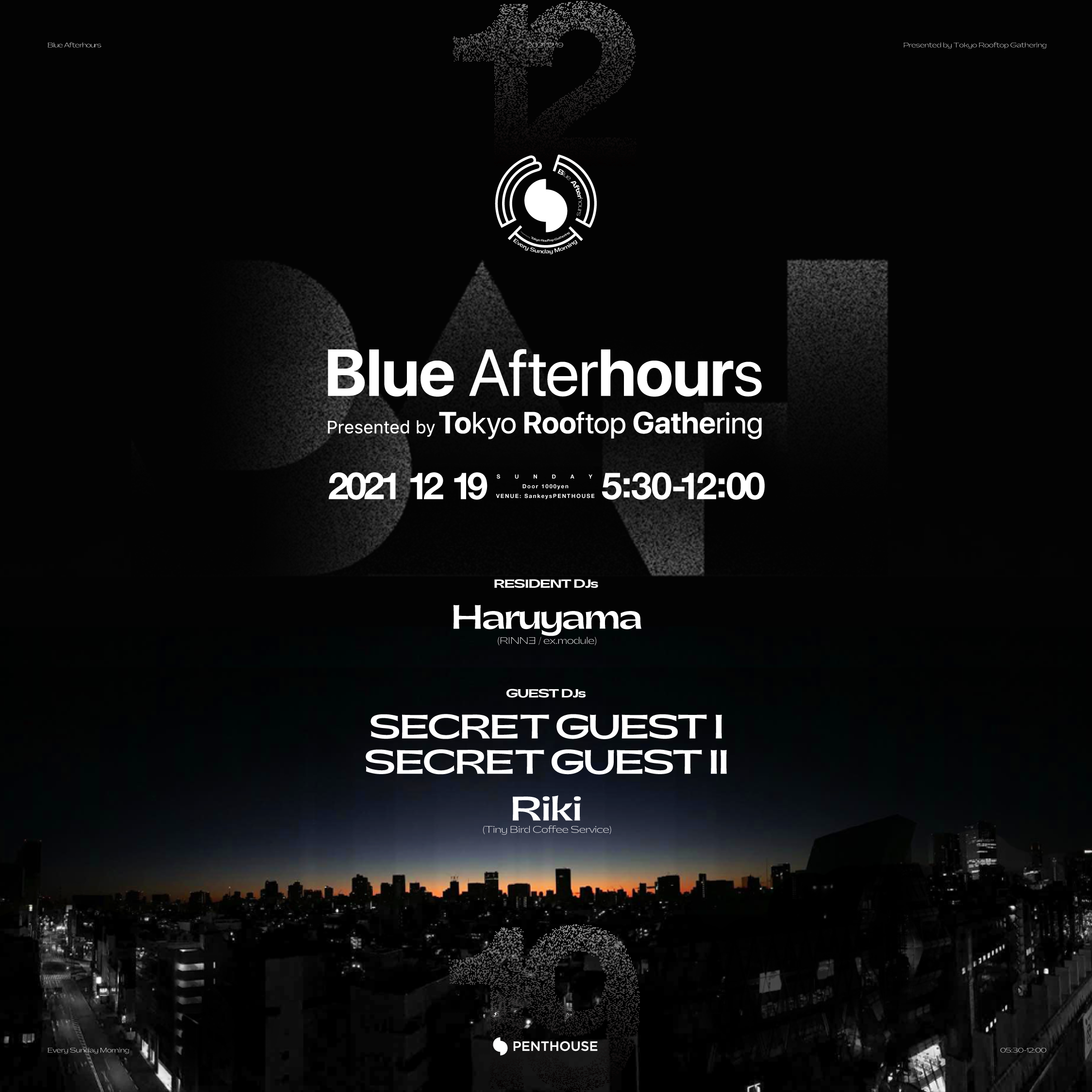 Blue Afterhours – Presented by Tokyo Rooftop Gathering-