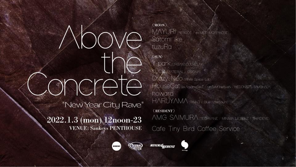 Above the Concrete “New Year City Rave”