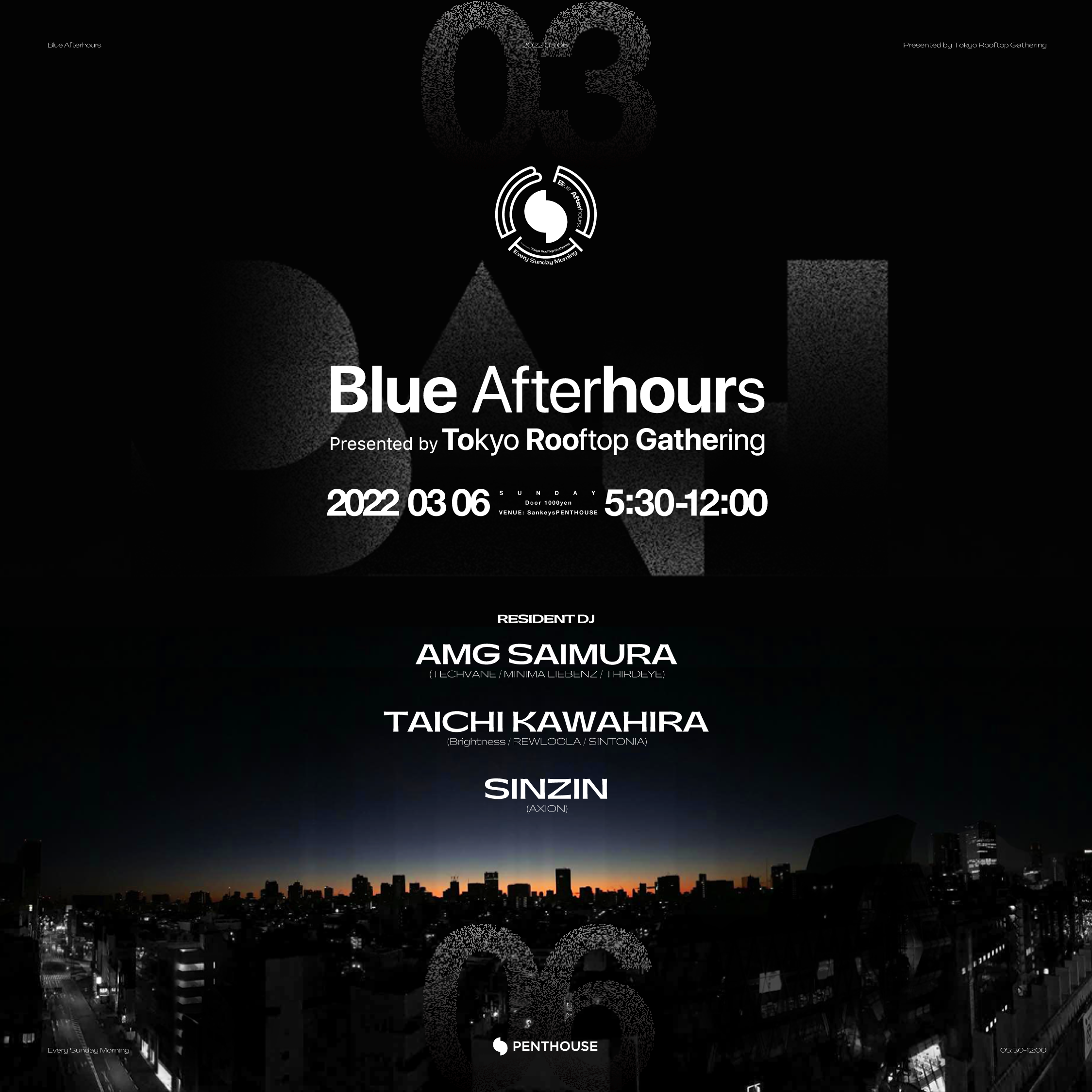 Blue Afterhours by Tokyo Rooftop Gathering