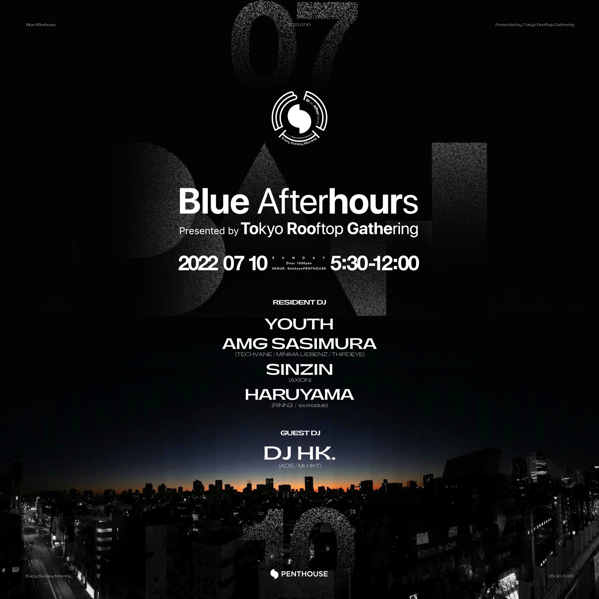 Blue Afterhoursp by Tokyo Rooftop Gathering